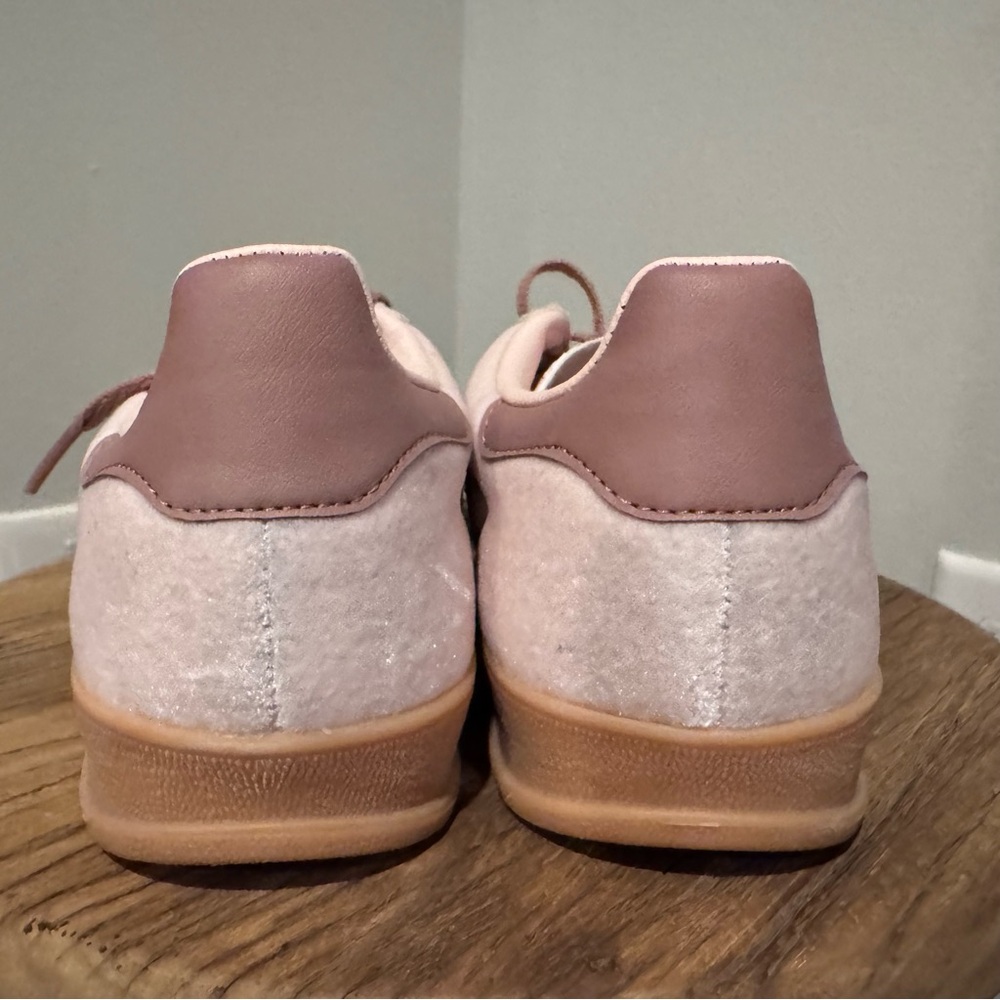 ADIDAS Gazelle Indoor Shoes | size W6.5 | Wonder Quartz/ Warm Clay/Gum - Picture 9 of 13